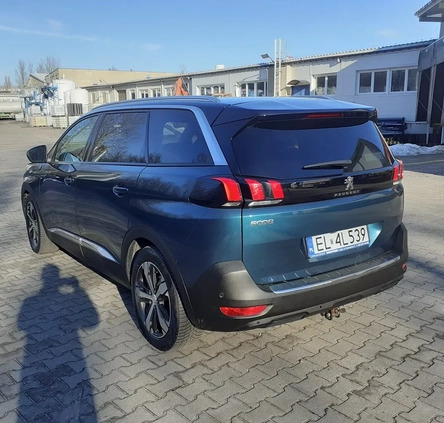 Peugeot 5008 cena 79950 przebieg: 235000, rok produkcji 2018 z Łódź małe 37